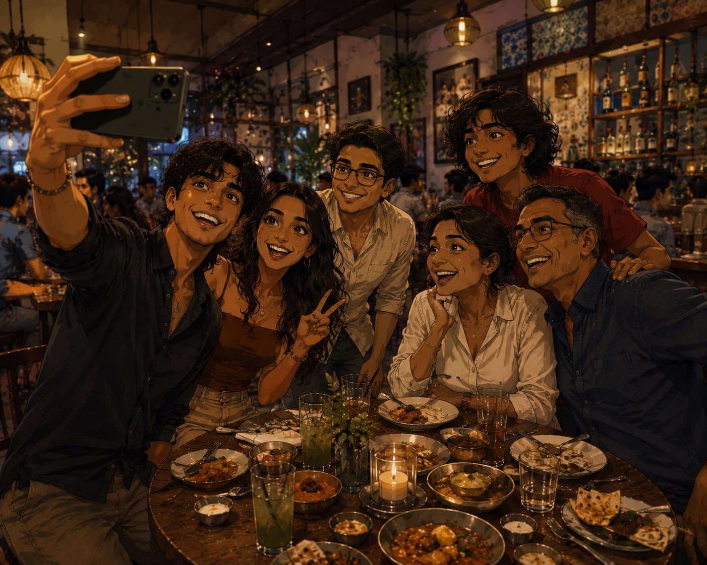 Friendships begin over shared stories.